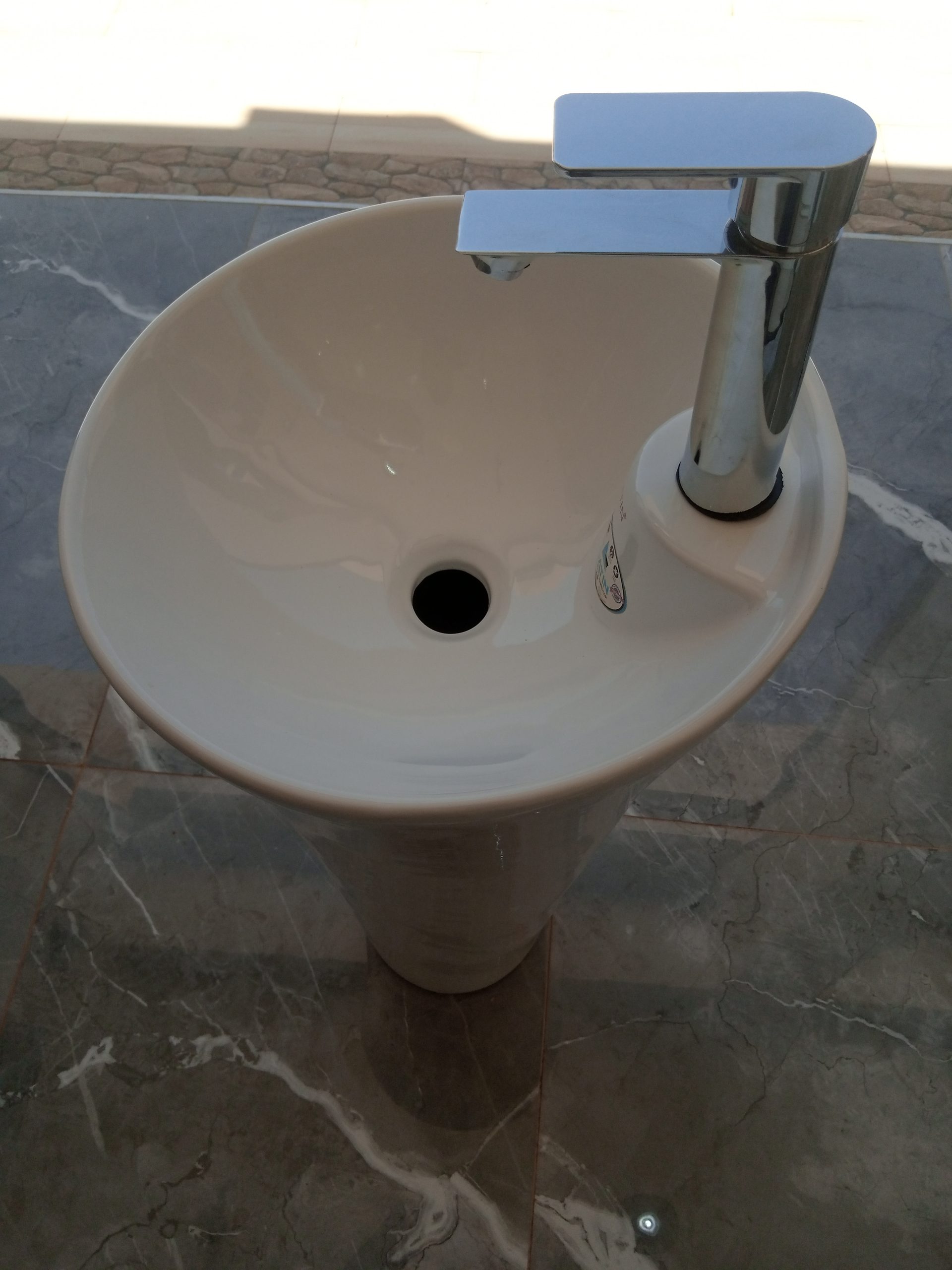 latin tall sink 1 piece