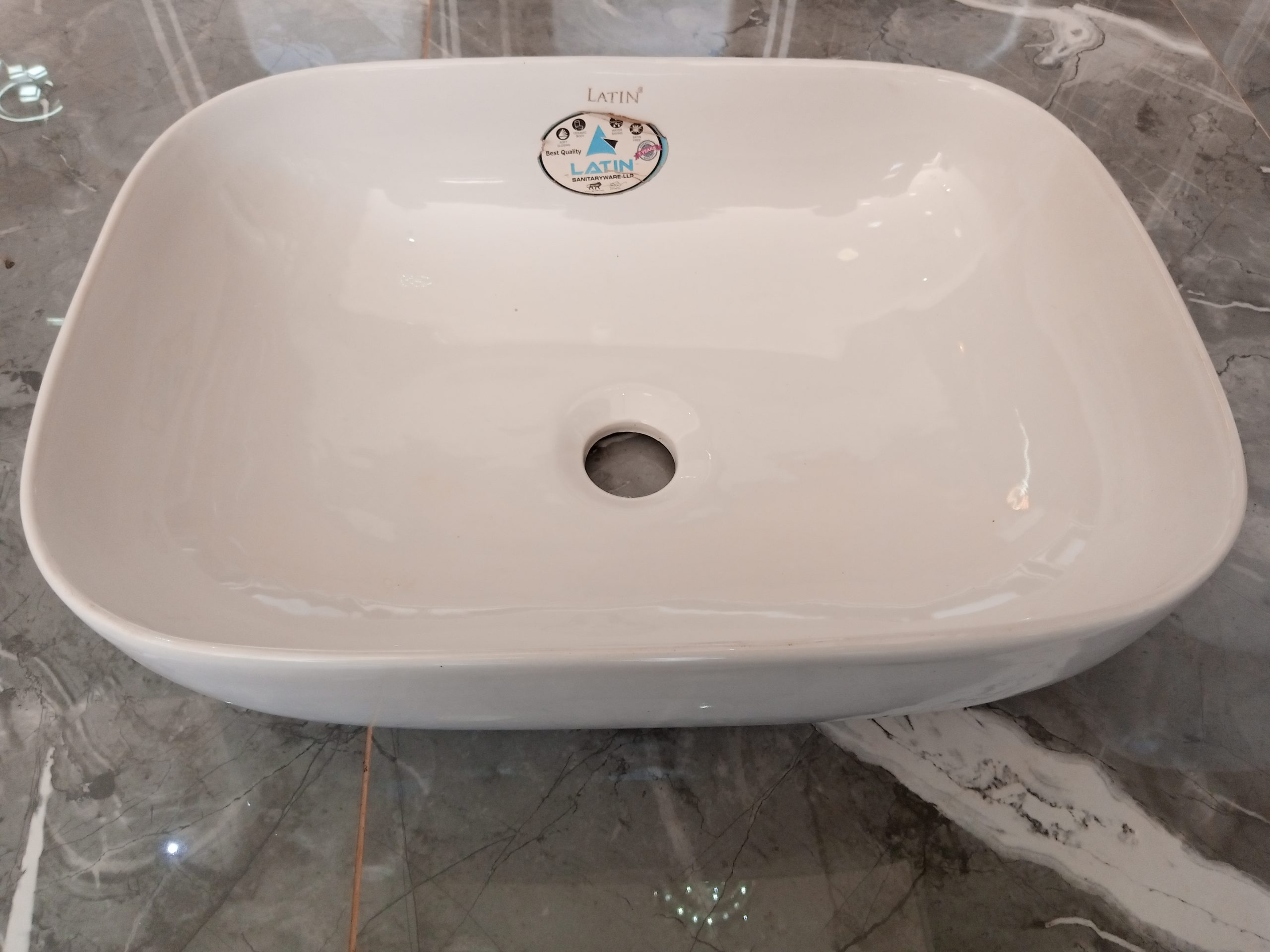 Top sink basin