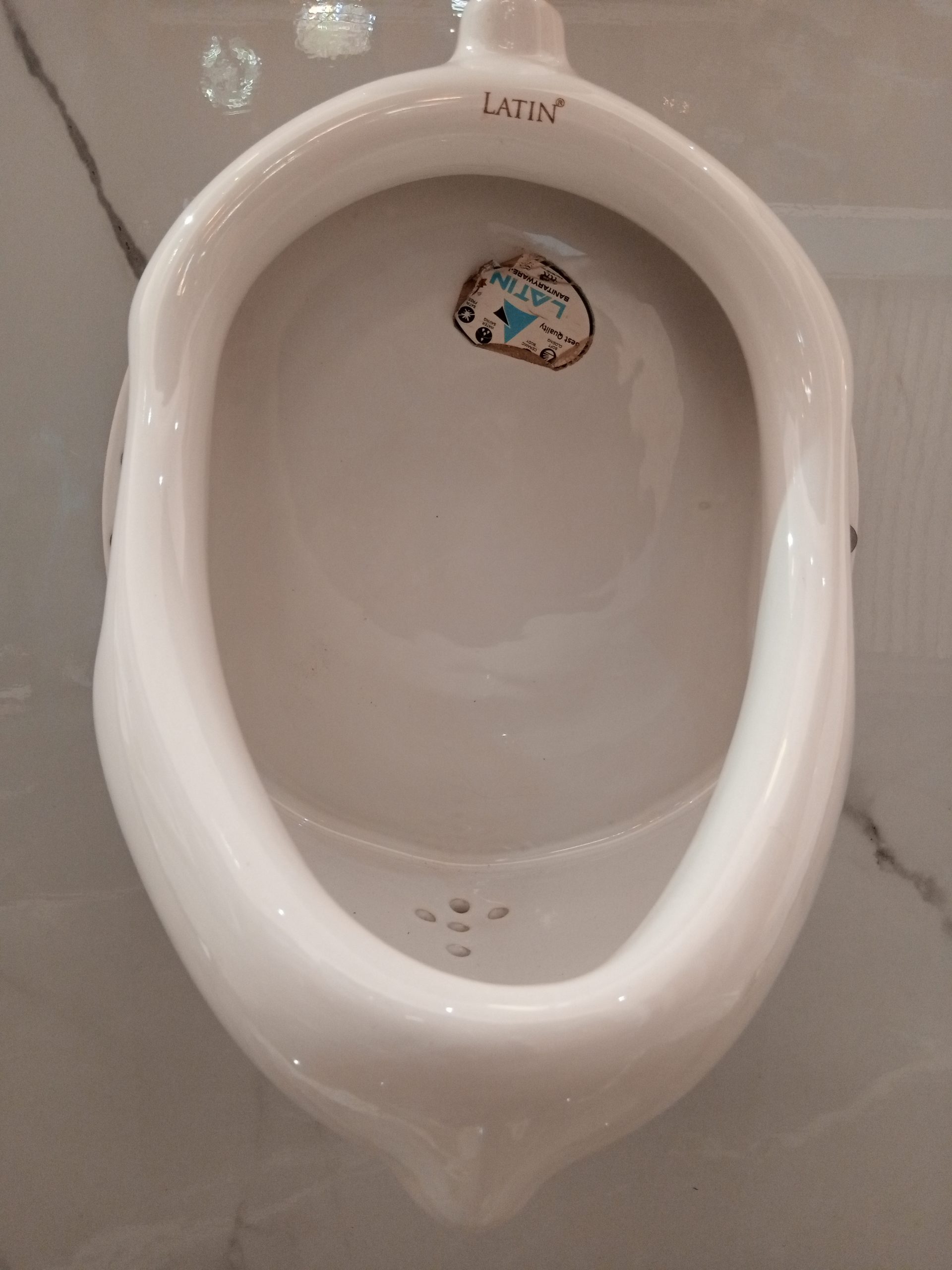 small latin urinal