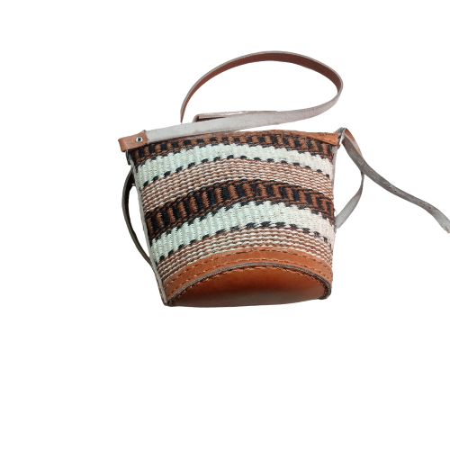 Small Leather Kikoi Sandbag