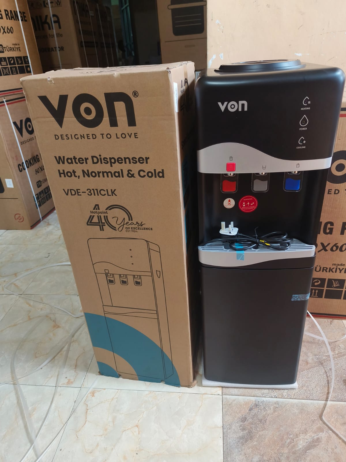 Von Electric Cooling Dispenser