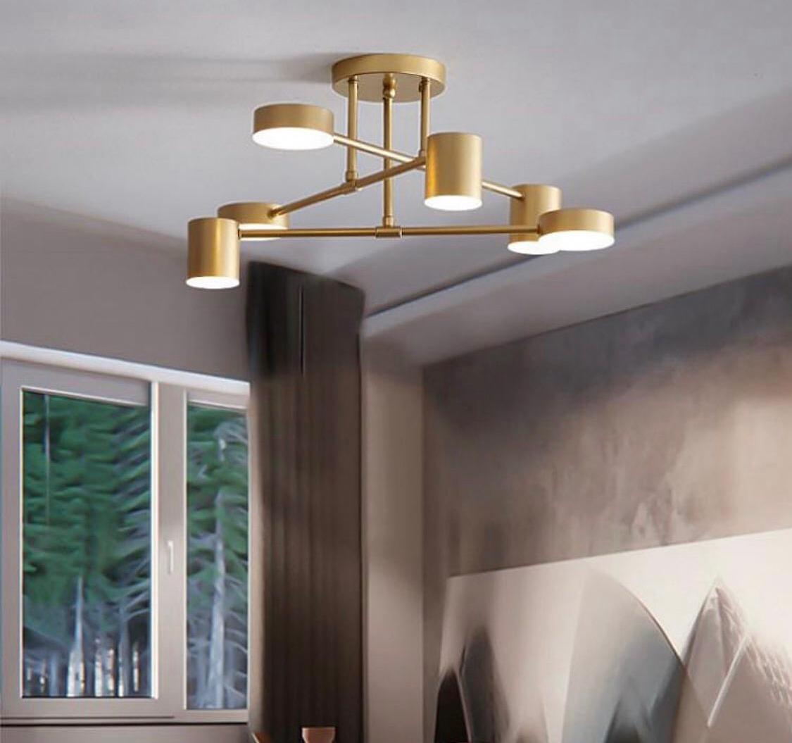 Gold Sputnik Style Lights Design