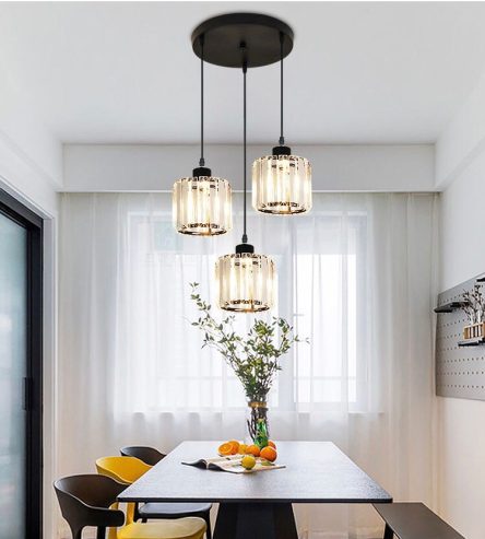 Black Mantle Pendant Lights